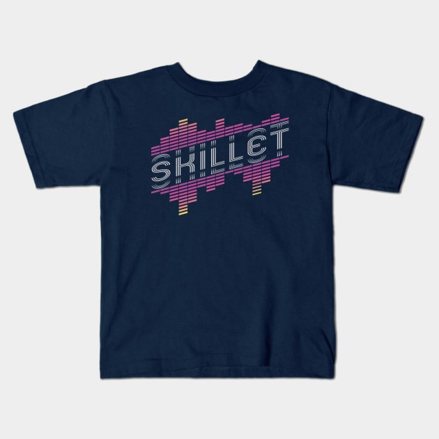 Vintage - Skillet Kids T-Shirt by Skeletownn